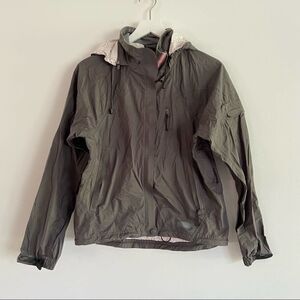 REI Ultra Light Rain Jacket Grey Size Small
